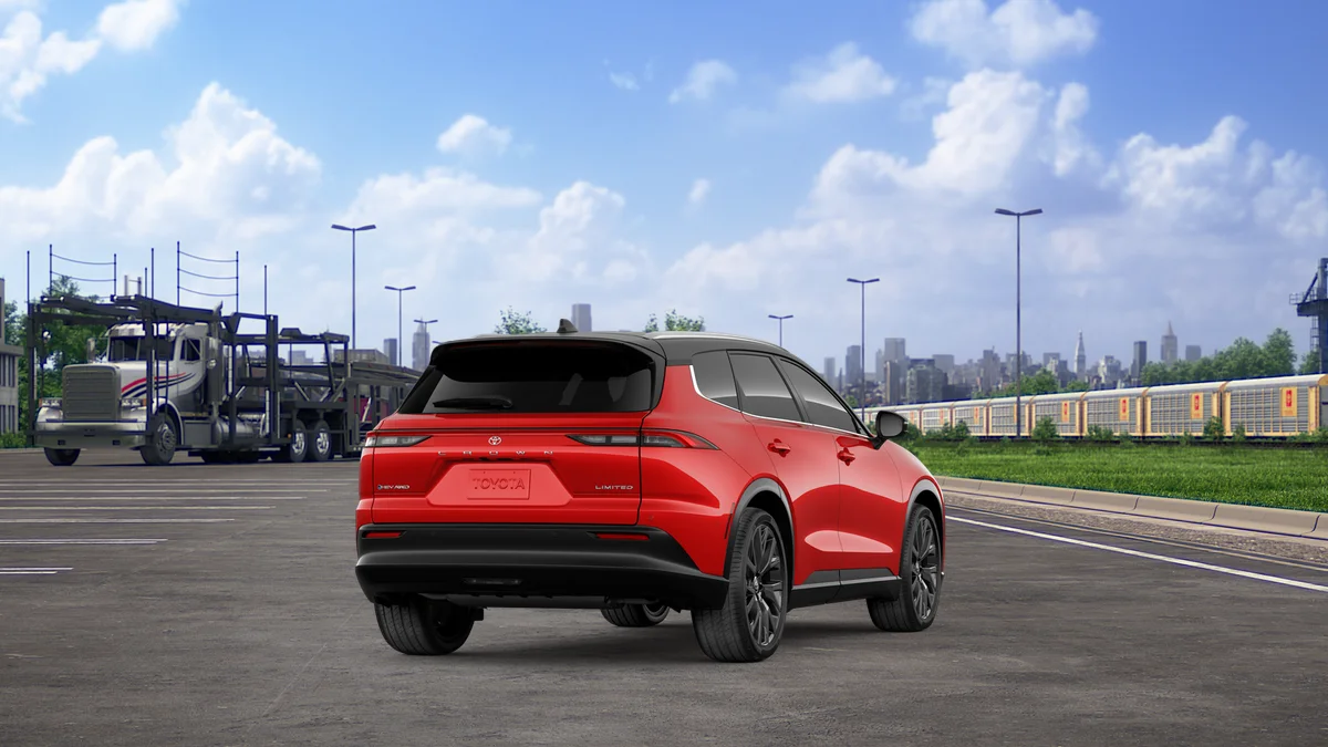 New 2026 Finish Line Red with Black roof Toyota Limited image 9