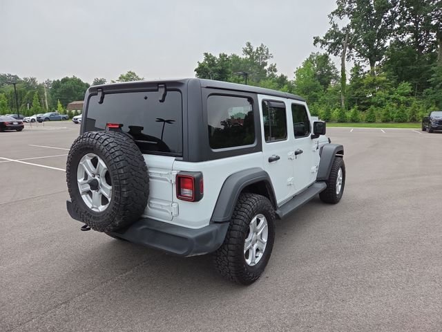 Used 2019 White Jeep Unlimited Sport S image 3