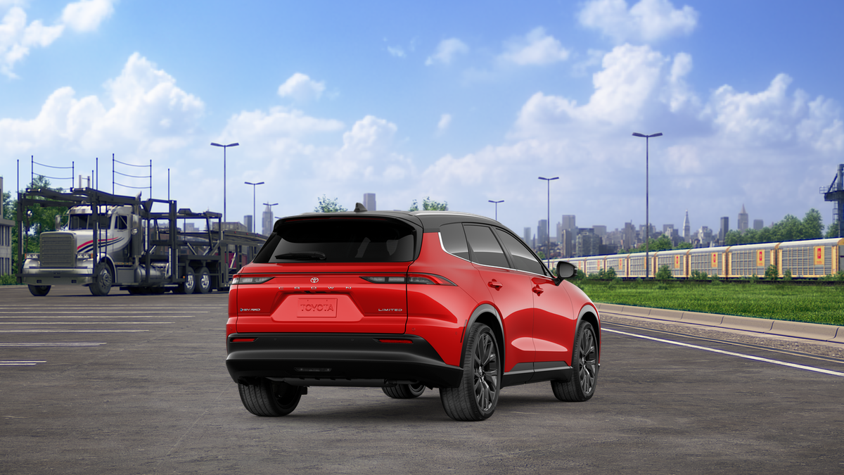New 2026 Finish Line Red with Black roof Toyota Limited image 9