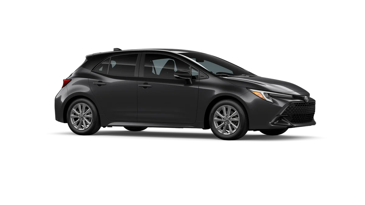 New 2026 Magnetic Gray Metallic with Midnight Black Metallic roof Toyota SE image 13