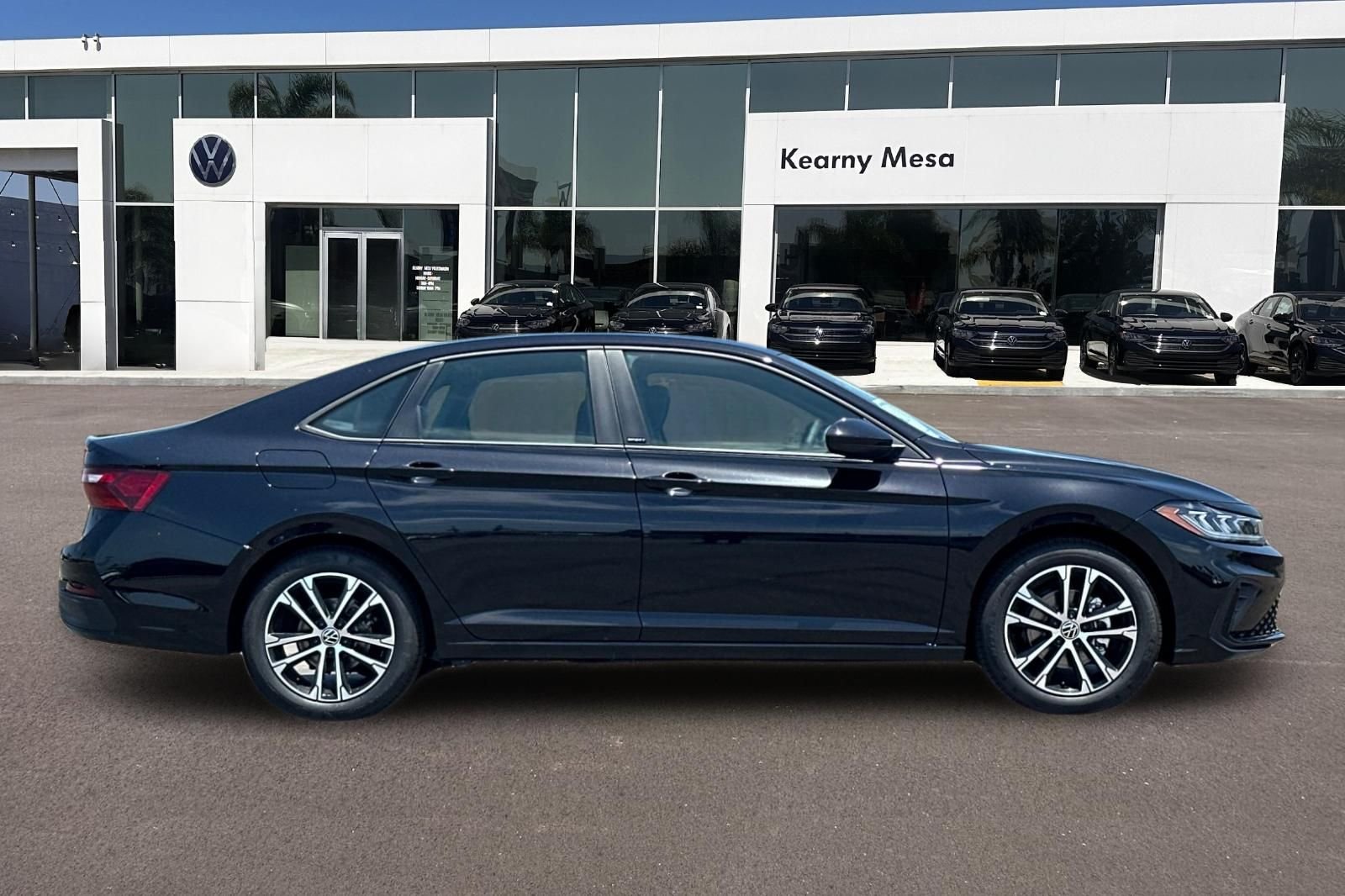 New 2026 Deep Black Pearl Volkswagen 1.5T Sport image 3