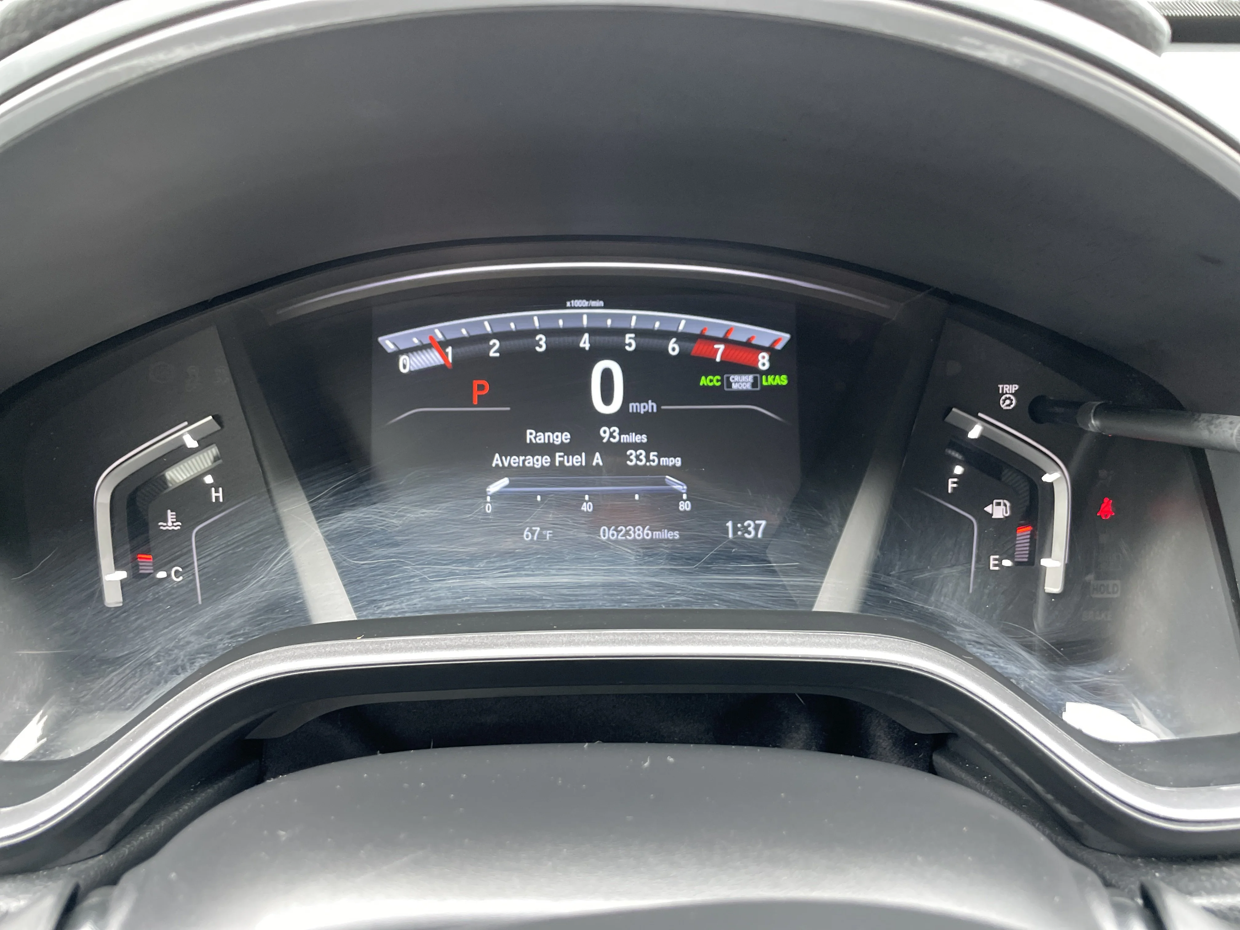 Certified Used 2021 Radiant Red Metallic Honda AWD EX-L image 52