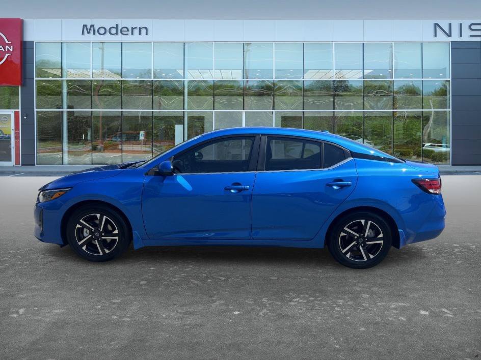 Used 2025 Electric Blue Metallic Nissan SV image 8