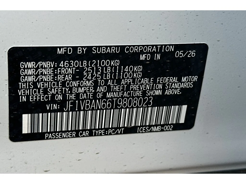 New 2026 CERAMIC WHITE Subaru Limited image 27