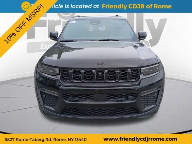 New 2026 Diamond Black Crystal Pearl-Coat Exterior Paint Jeep  image 2