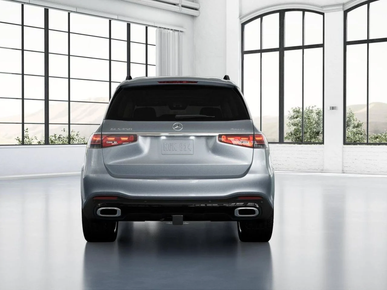 New 2026 Cirrus Silver Metallic Mercedes-Benz GLS 450 image 25