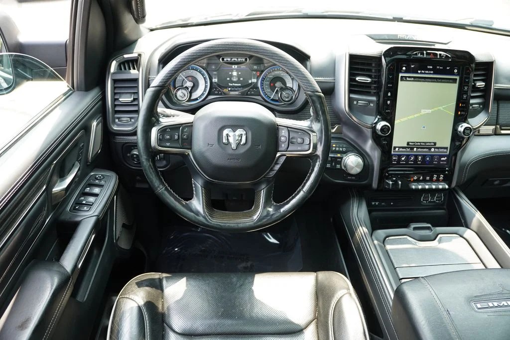 Used 2019 Diamond Black Crystal Pearlcoat Ram Limited image 23