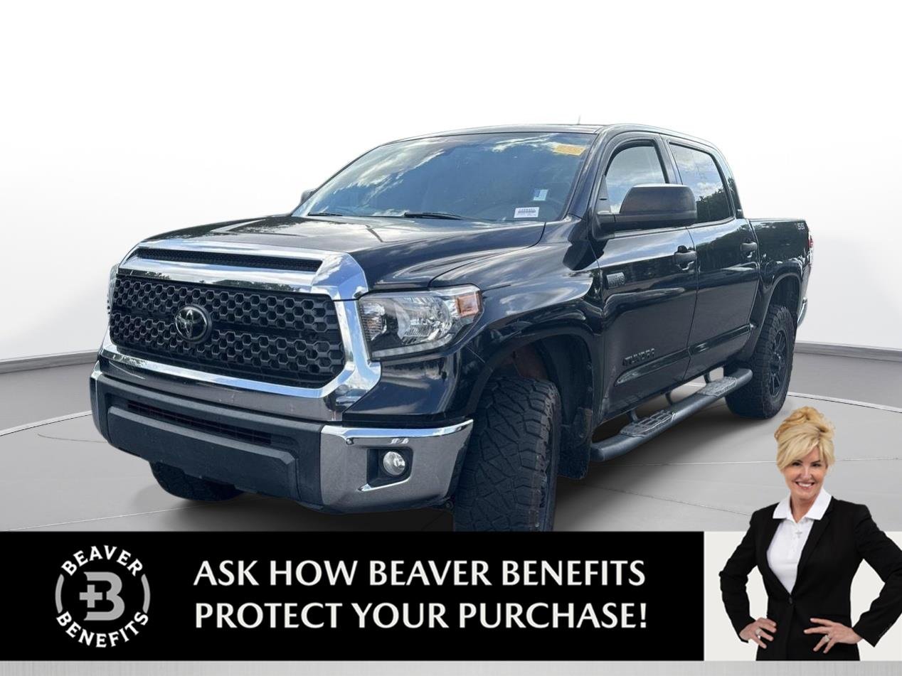Used 2021 Midnight Black Metallic Toyota SR5 image 1