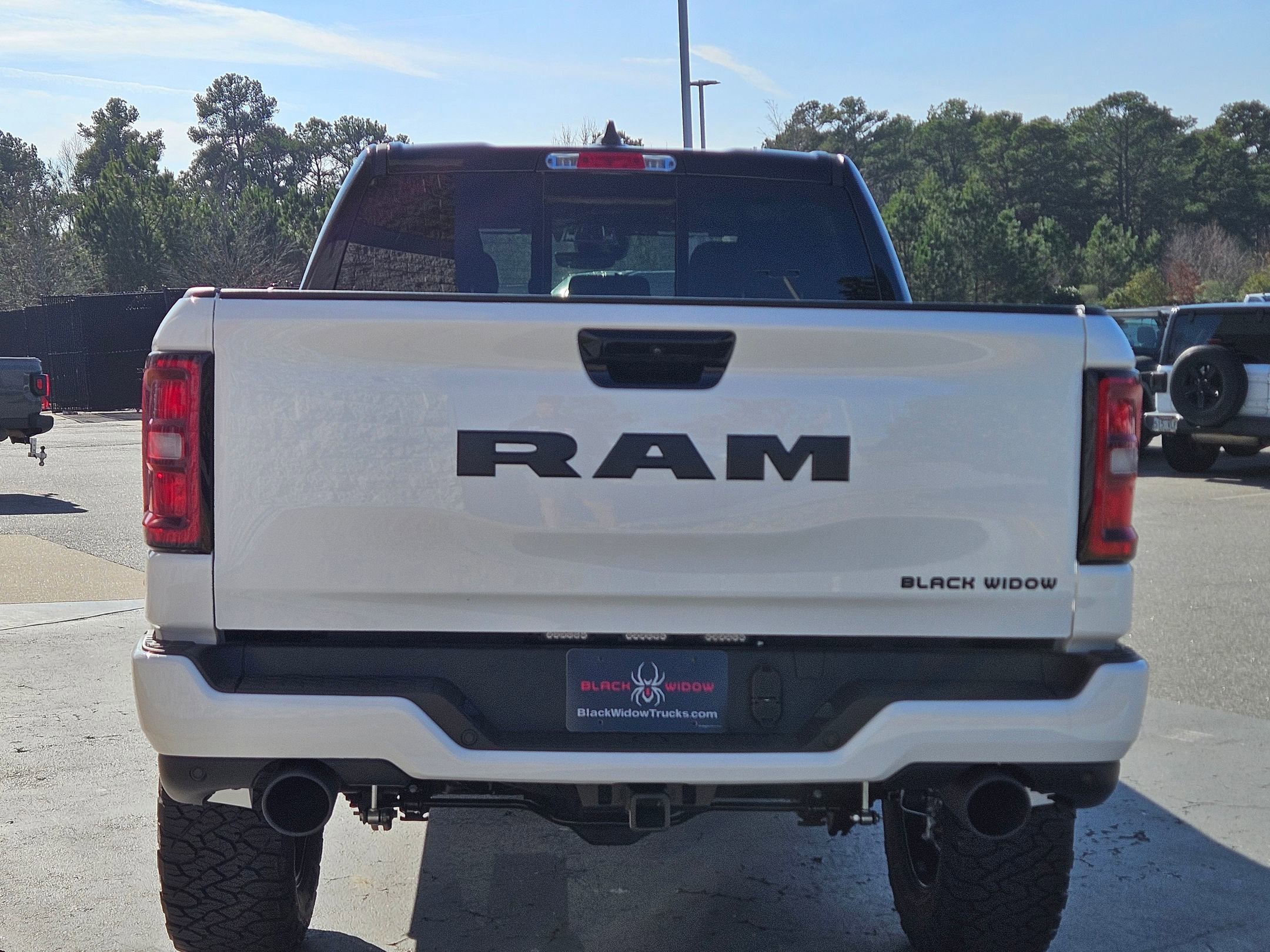New 2026 Bright White Clear-Coat Exterior Paint RAM Big Horn image 6