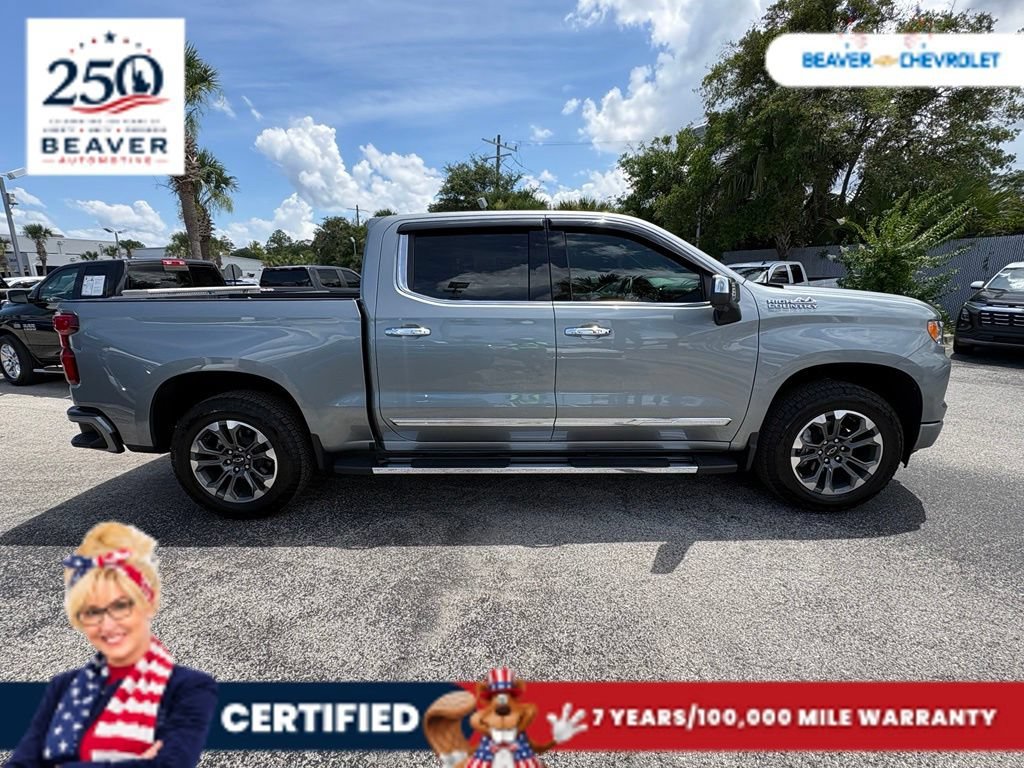 Used 2025 Sterling Gray Metallic Chevrolet High Country image 8