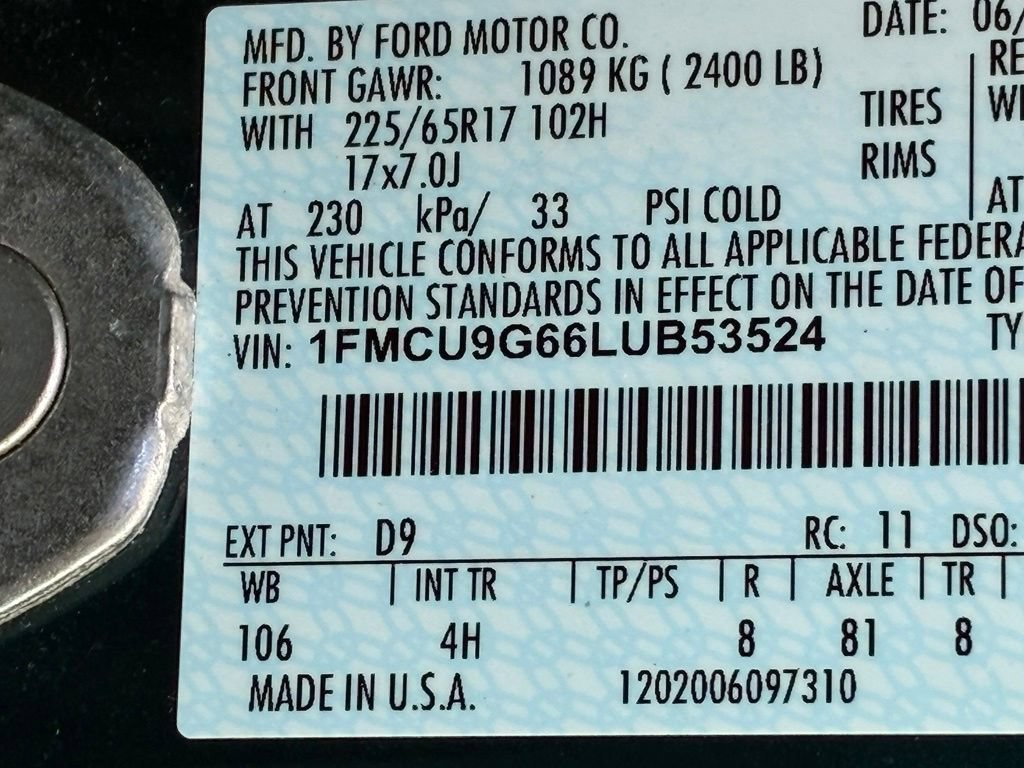Used 2020  Ford SE image 55