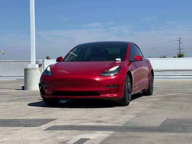 Used 2018 Red Multi-Coat Tesla Long Range image 5