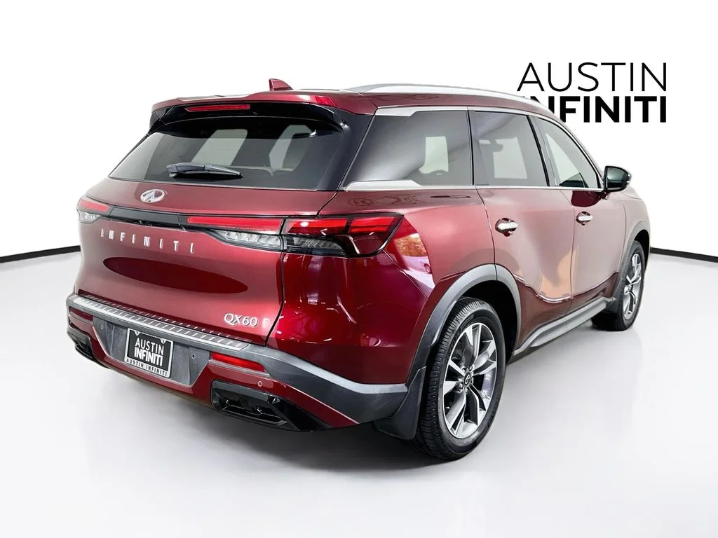 Certified Used 2023 Red INFINITI LUXE image 10
