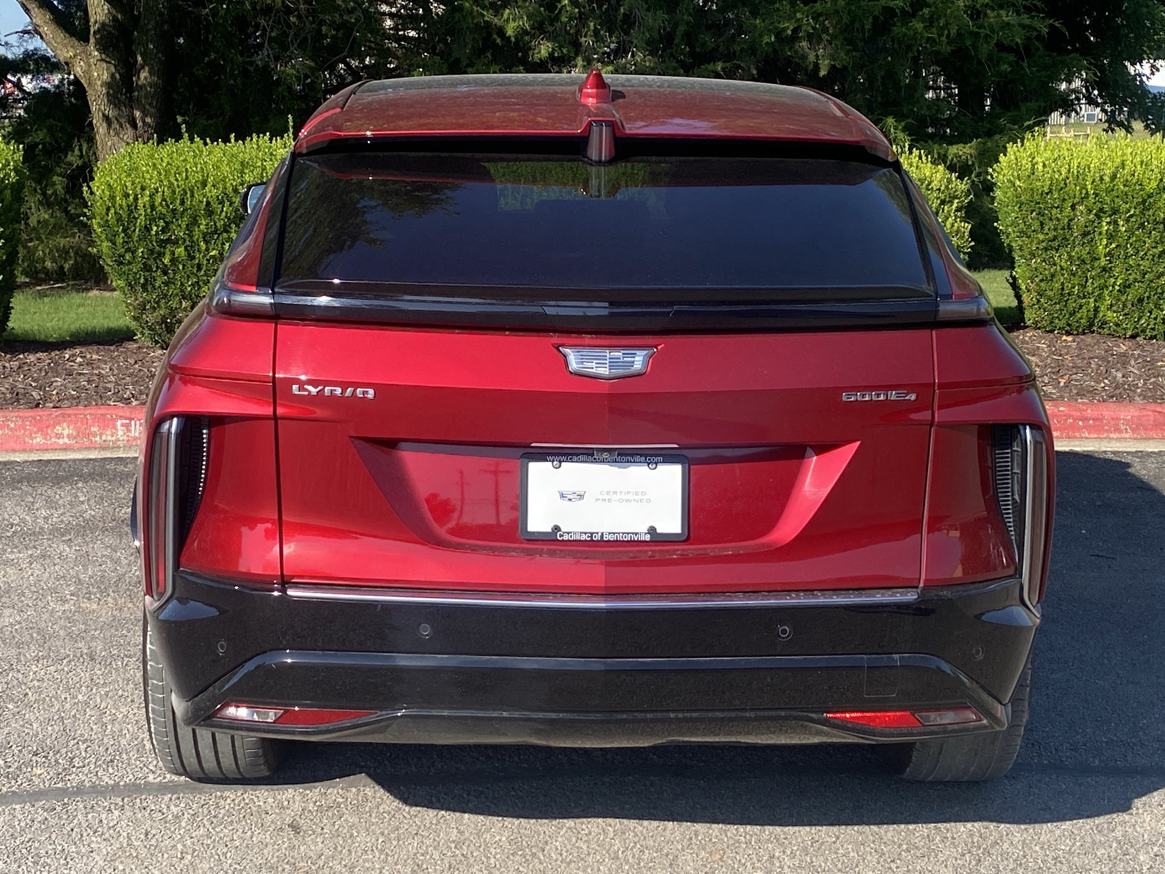 Certified Used 2024 Radiant Red Tintcoat Cadillac Tech image 4
