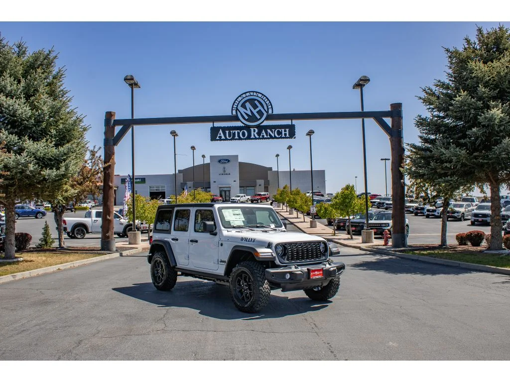 New 2026 Bright White Clearcoat Jeep Willys image 1