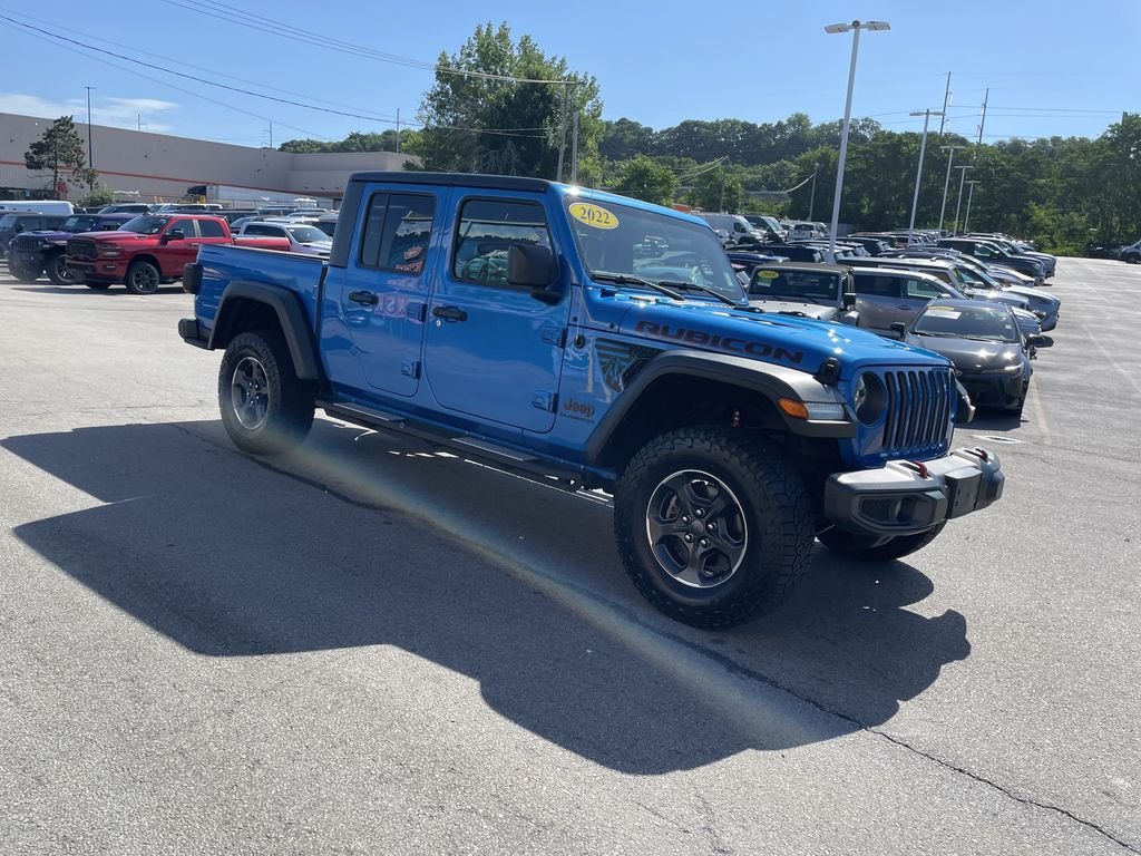 Used 2022 Blue Jeep Rubicon image 6