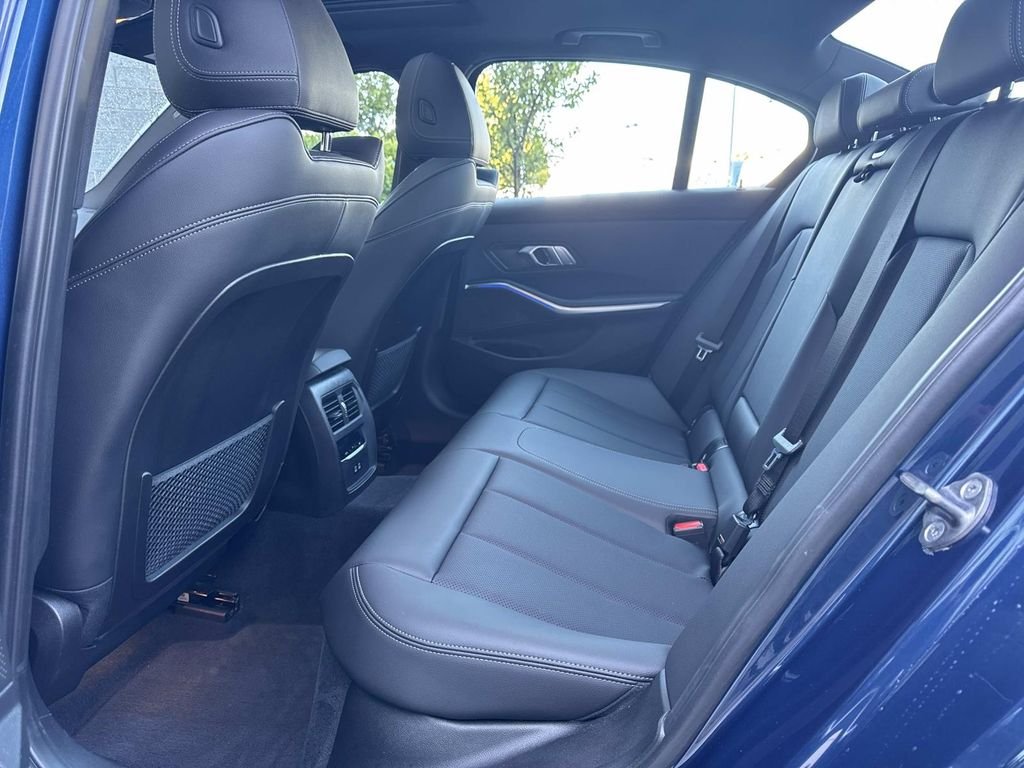 Used 2022 Blue Metallic BMW 330i xDrive image 12