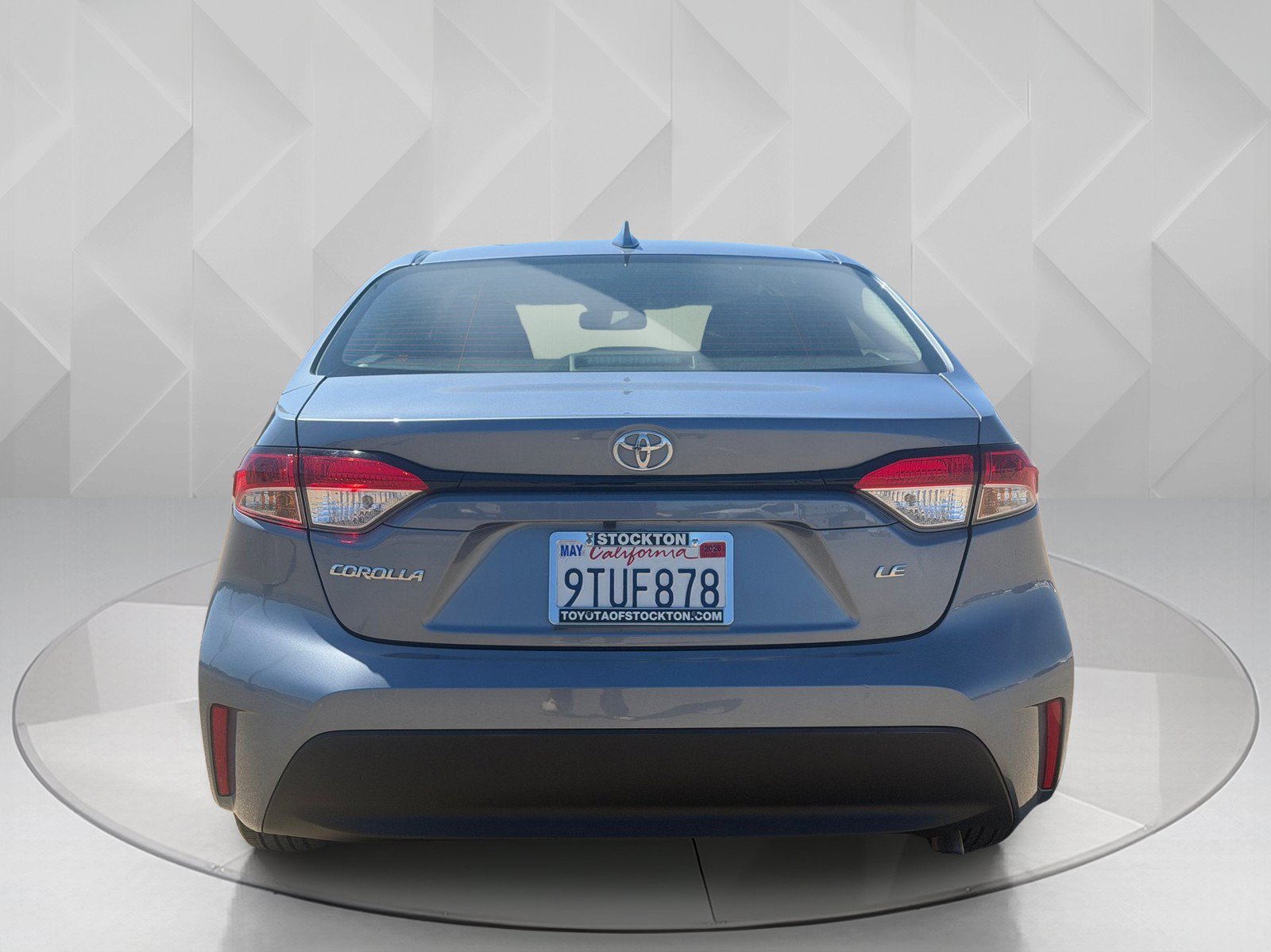 Certified Used 2025 Celestite Toyota LE image 4