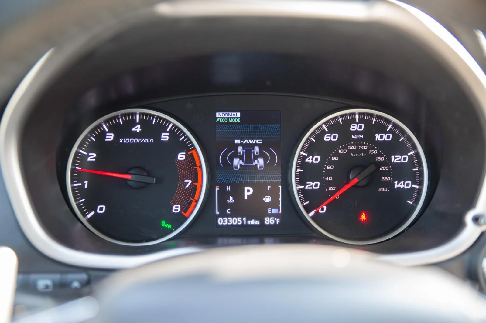 Used 2024 Lightning Blue Metallic Mitsubishi SEL image 12
