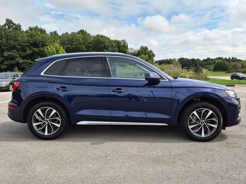 Used 2021 Blue Audi 45 Premium Plus image 8