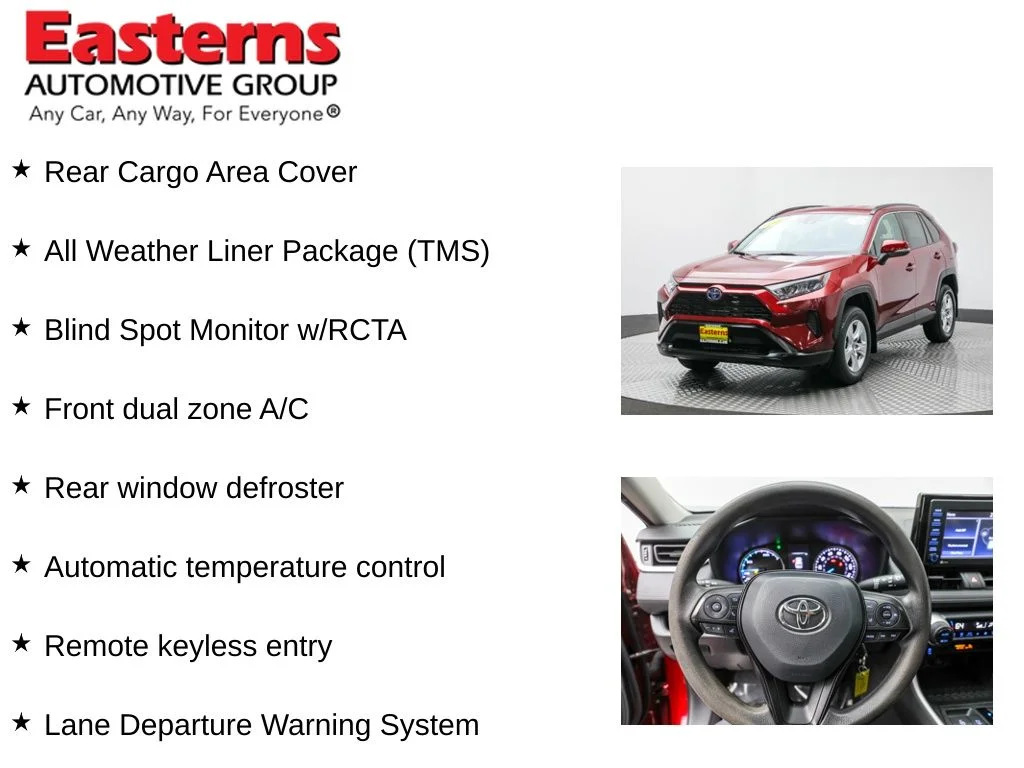 Used 2021 Red Toyota LE image 11