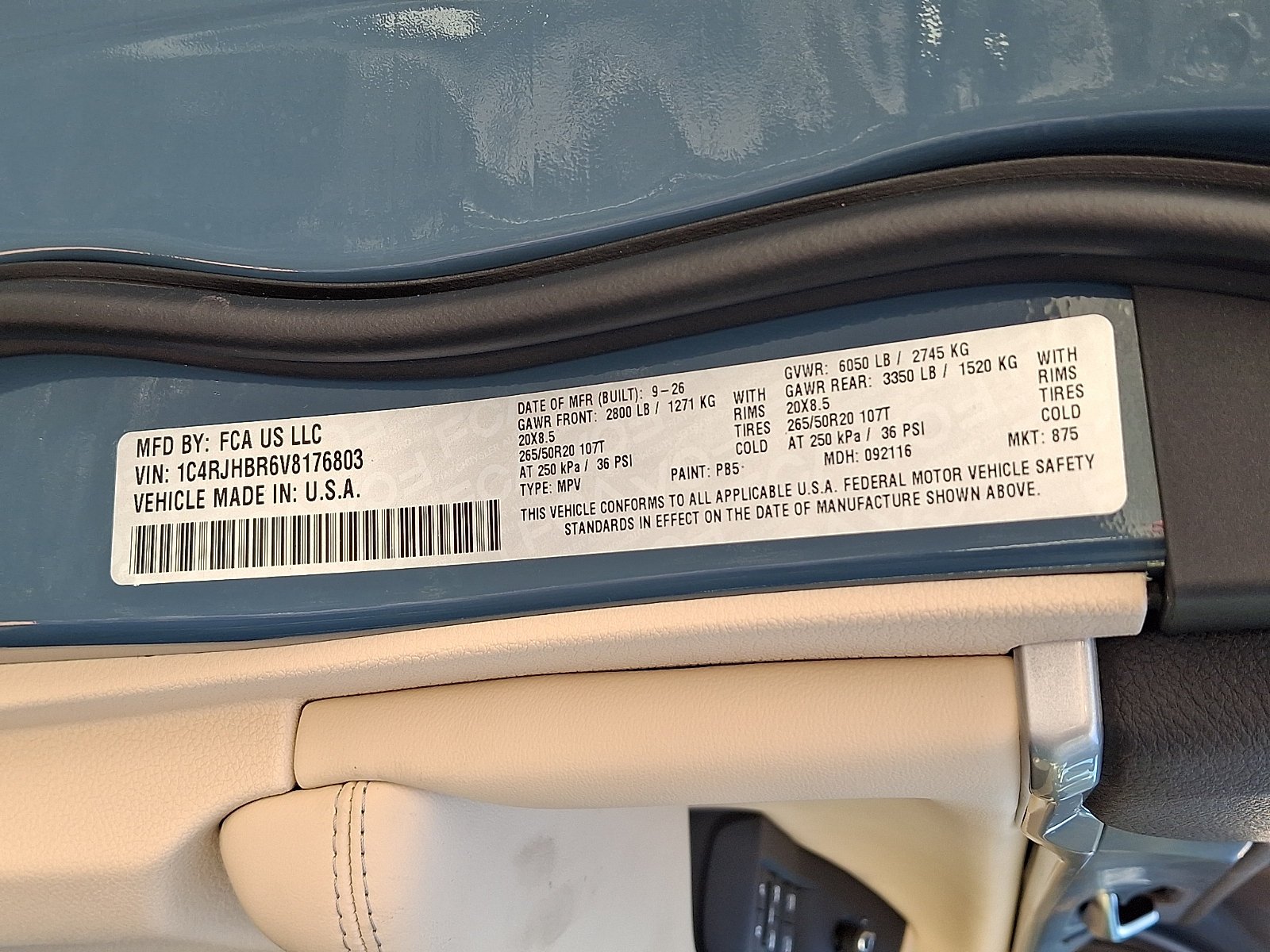 New 2027 Steel Blue Paint Jeep Limited image 18