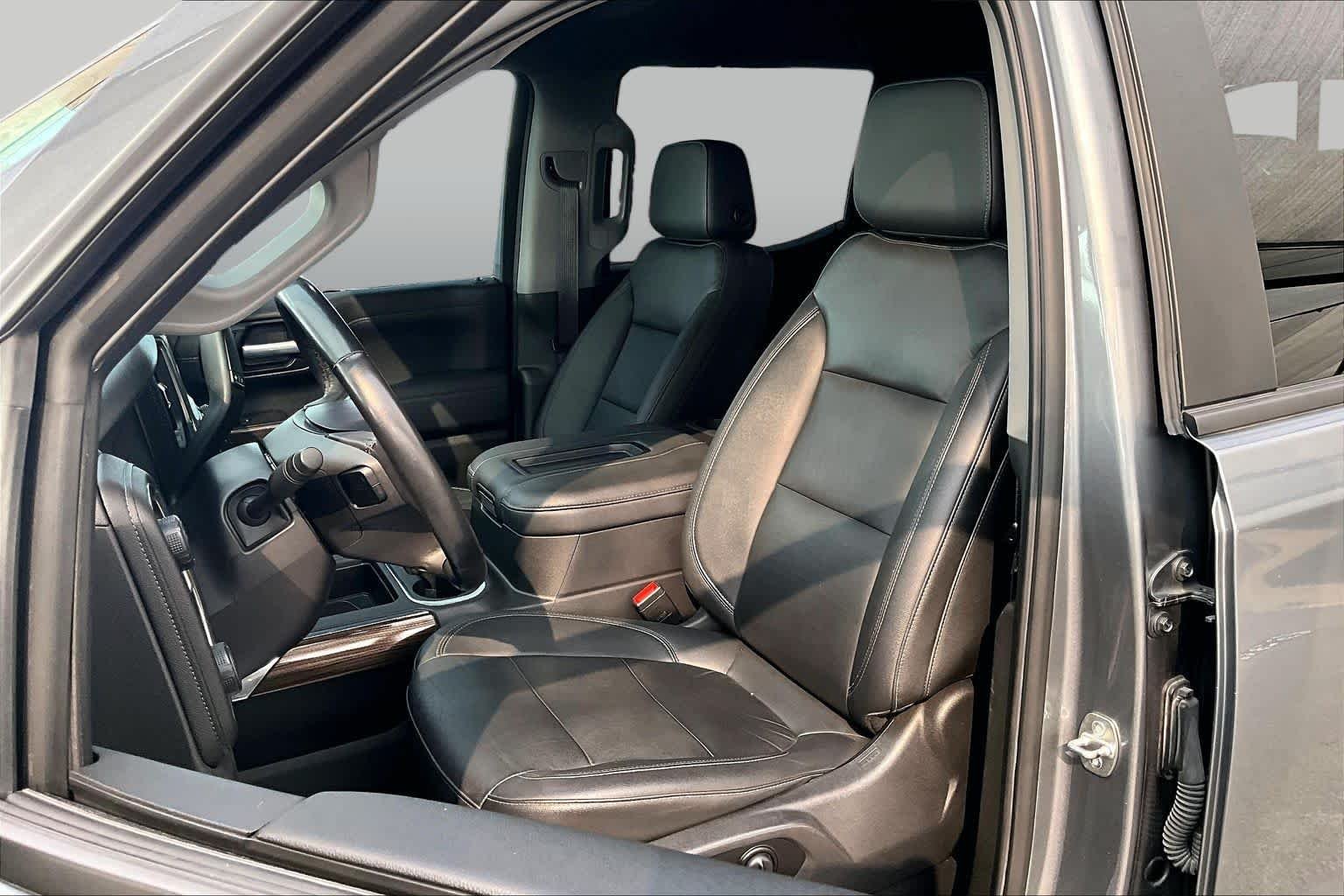Used 2021 Satin Steel Metallic Chevrolet LT Trail Boss image 8