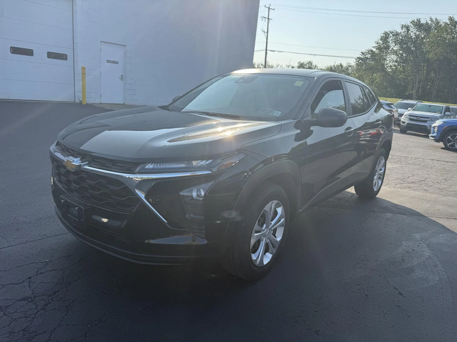 Used 2024 Mosaic Black Metallic Chevrolet LS image 2