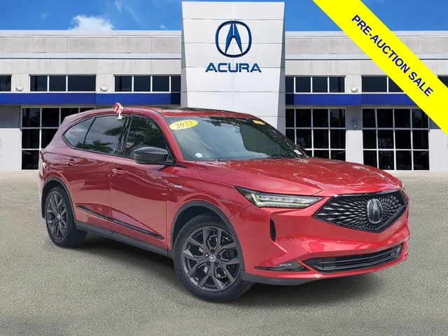2022 Acura MDX A-Spec