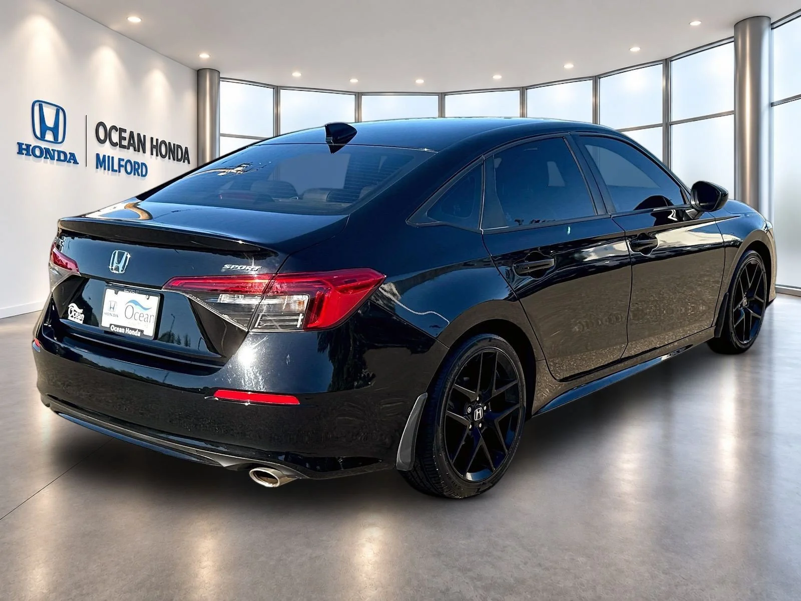 Used 2024 Crystal Black Pearl Honda Sport image 5