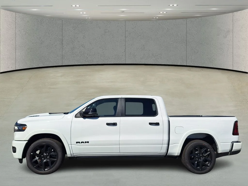 New 2026 Bright White Clear-Coat Exterior Paint RAM Laramie image 2