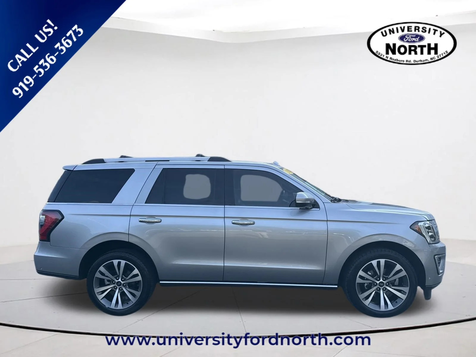 Used 2021 Iconic Silver Metallic Ford Limited image 8
