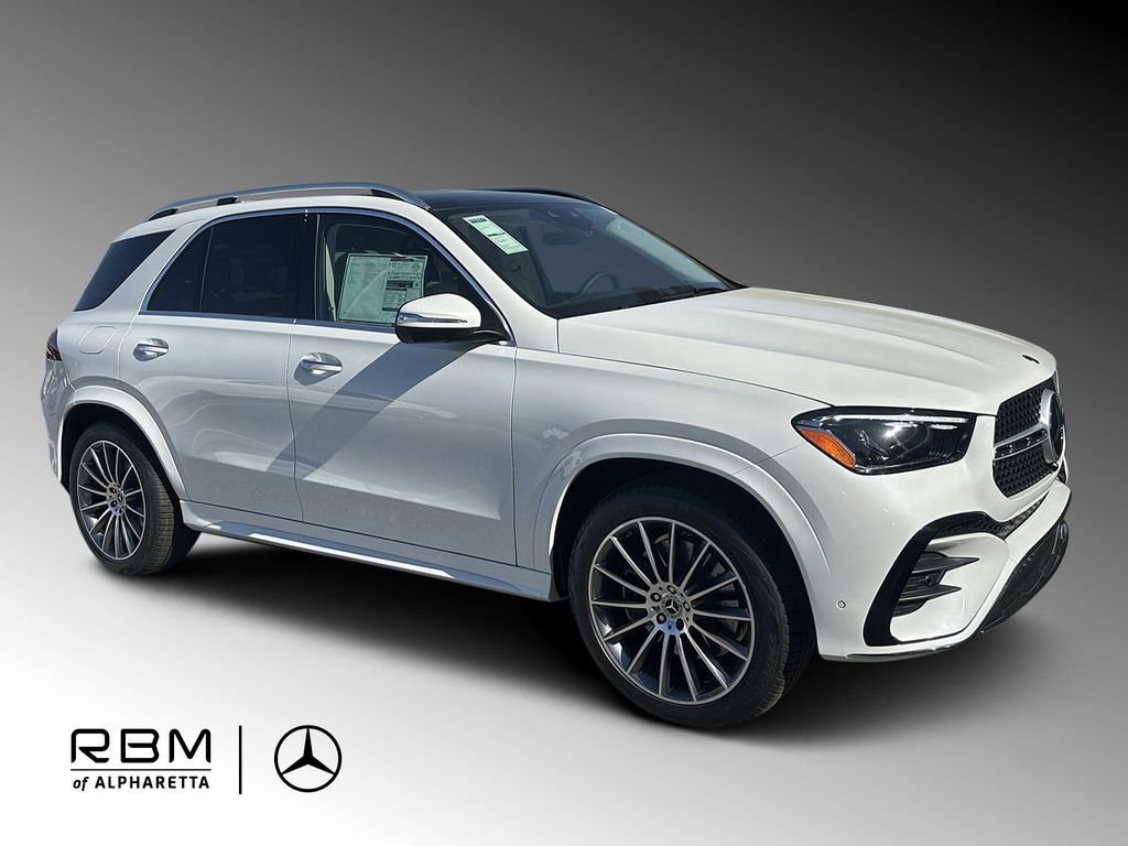 New 2026 MANUFAKTUR Moonlight White Metallic Mercedes-Benz GLE 350 image 40