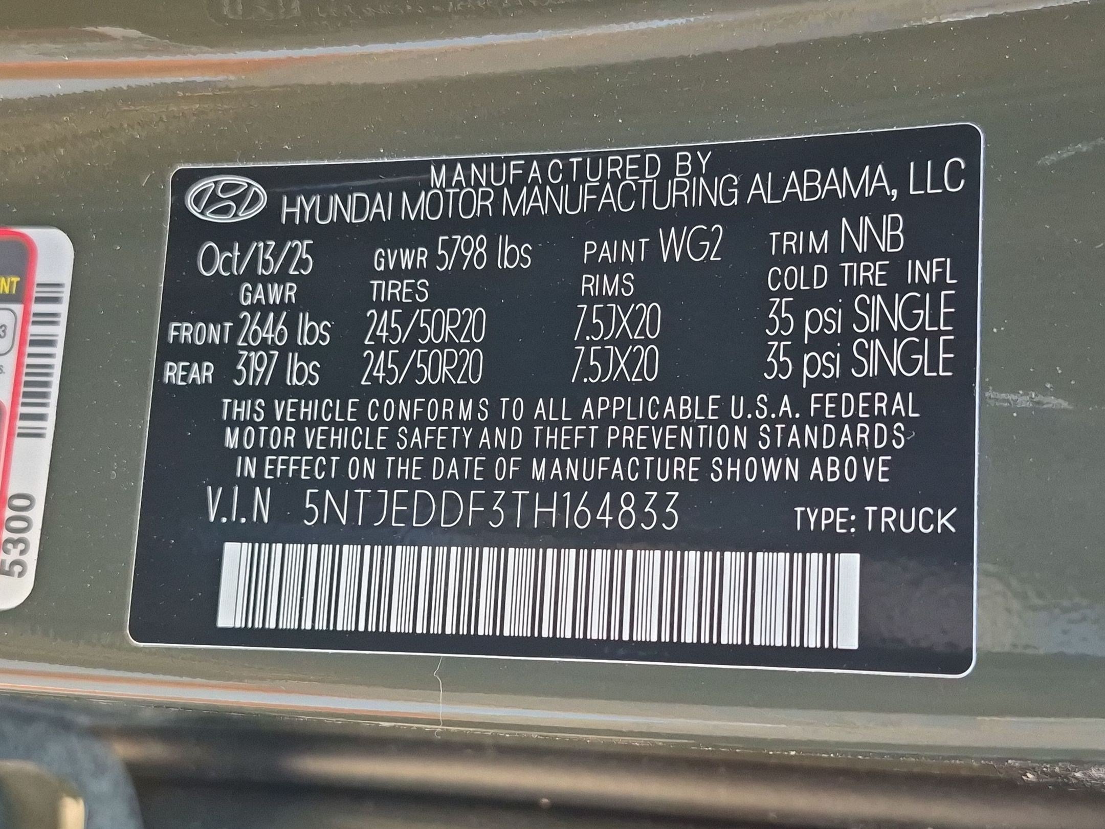 New 2026 Rockwood Green Hyundai Limited image 26