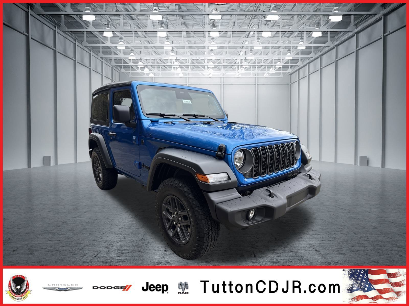 New 2026 Hydro Blue Pearlcoat Jeep Sport S image 1