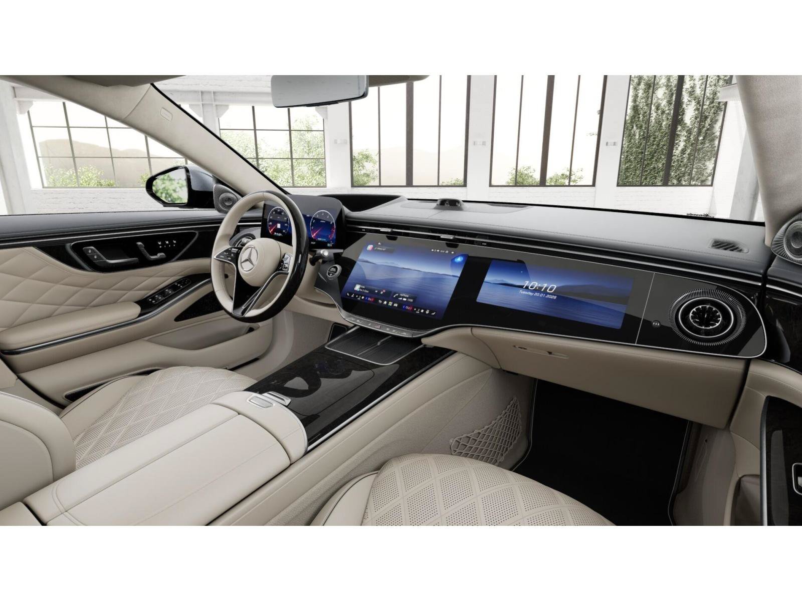 New 2027 Cirrus Silver Metallic Mercedes-Benz S 580 4MATIC® Sedan image 6