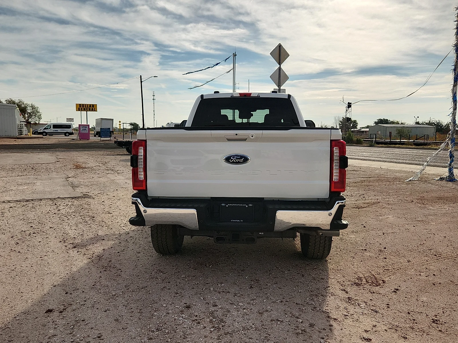 New 2026 Star White Metallic Tri-Coat Ford Lariat image 6