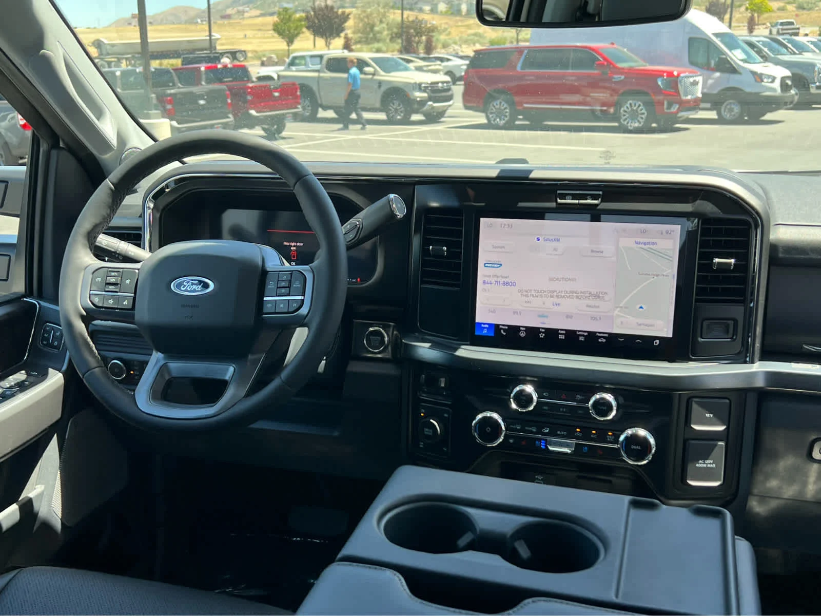 New 2026 Star White Metallic Tri-Coat Ford F-350® Lariat® image 23
