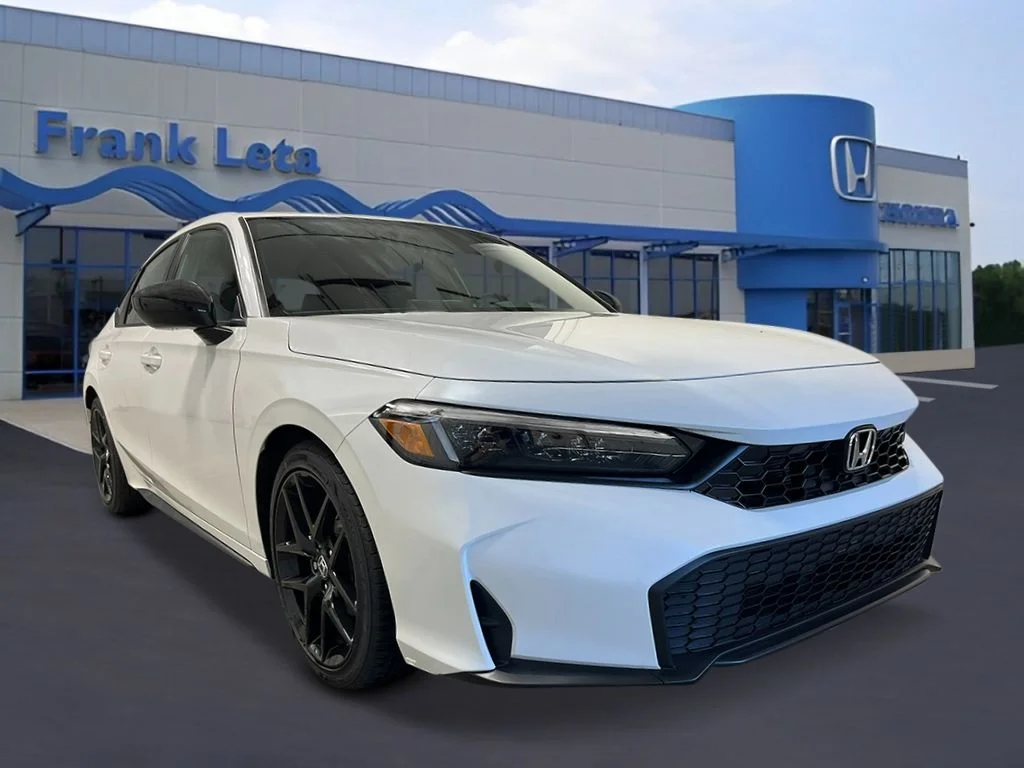 New 2026 Platinum White Honda Sport image 9