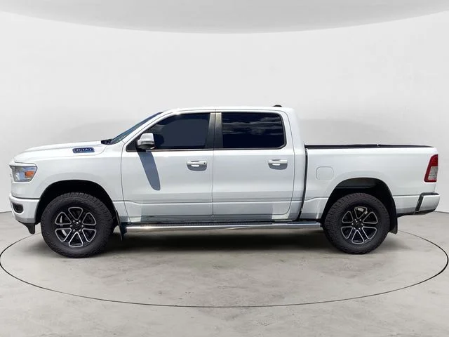Used 2021 Bright White Clearcoat Ram Big Horn/Lone Star image 2
