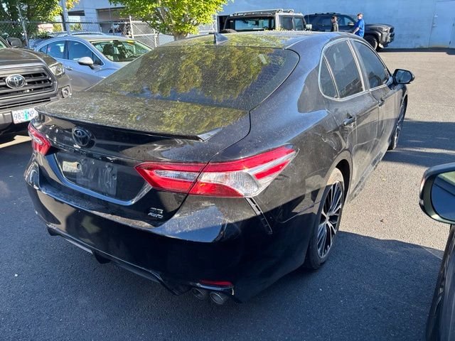Used 2020 Black Toyota SE image 2
