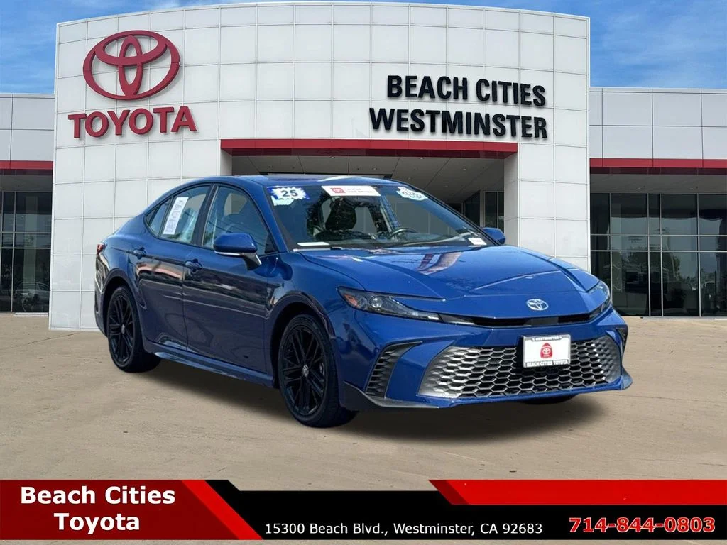 Used 2025 Blue Toyota SE image 1