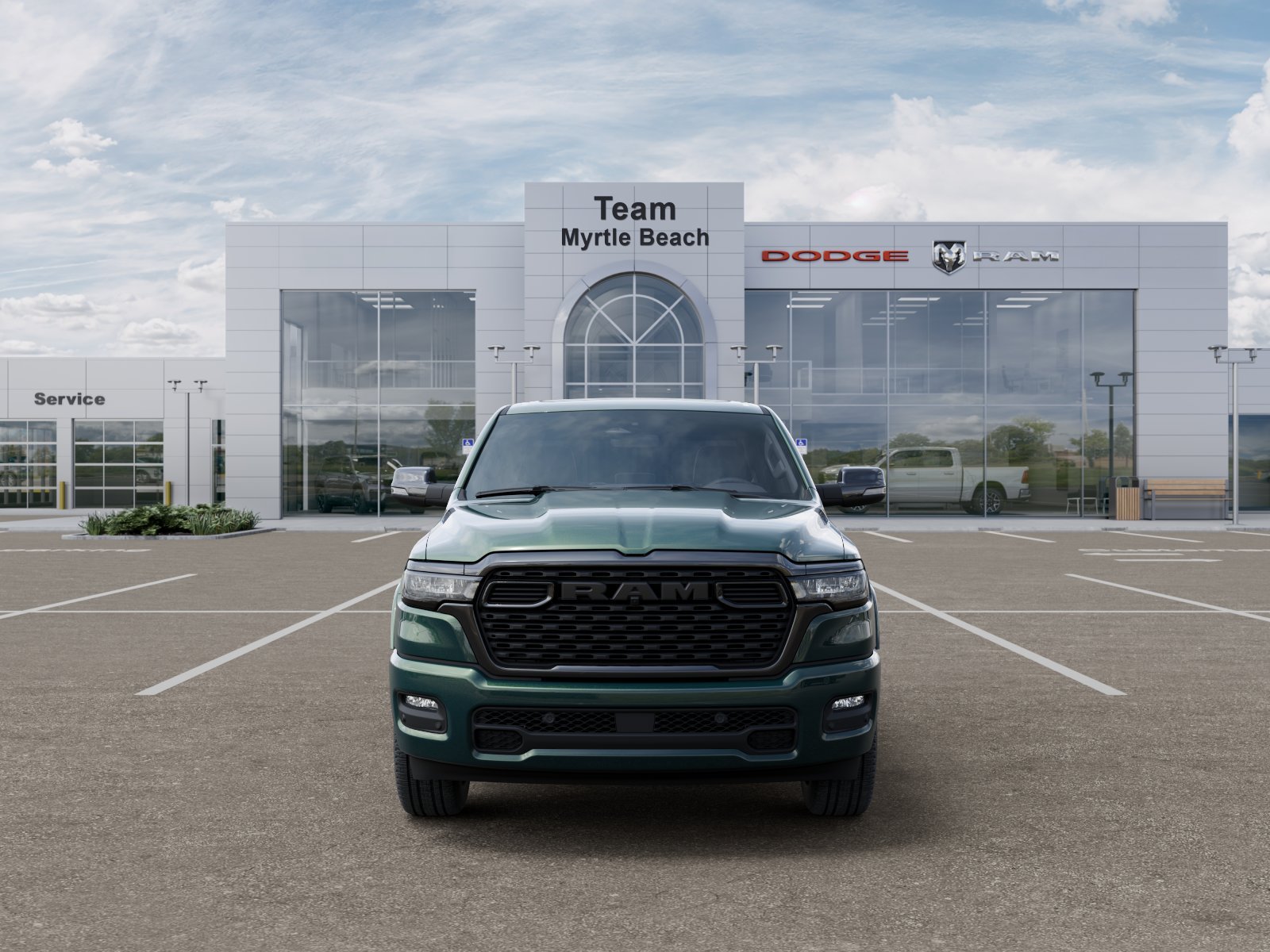 New 2026 Serrano Green Metallic RAM Big Horn/Lone Star image 32