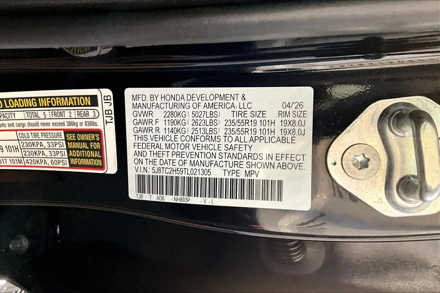 New 2026 Majestic Black Pearl Acura With Technology Package image 13