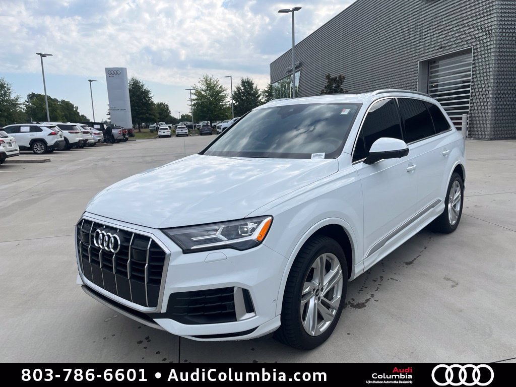 Used 2021 White Audi 55 Premium Plus image 1