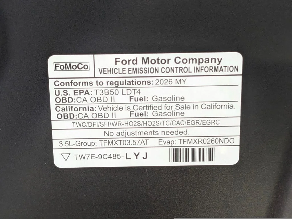 New 2026 Agate Black Metallic Ford Platinum® image 33