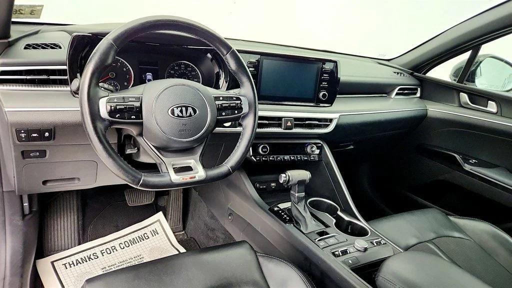 Used 2021 Glacial White Pearl Kia GT-Line Automatic AWD image 12