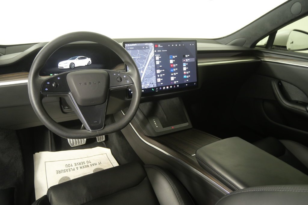 Used 2023 Pearl White Multi-Coat Tesla Base image 22