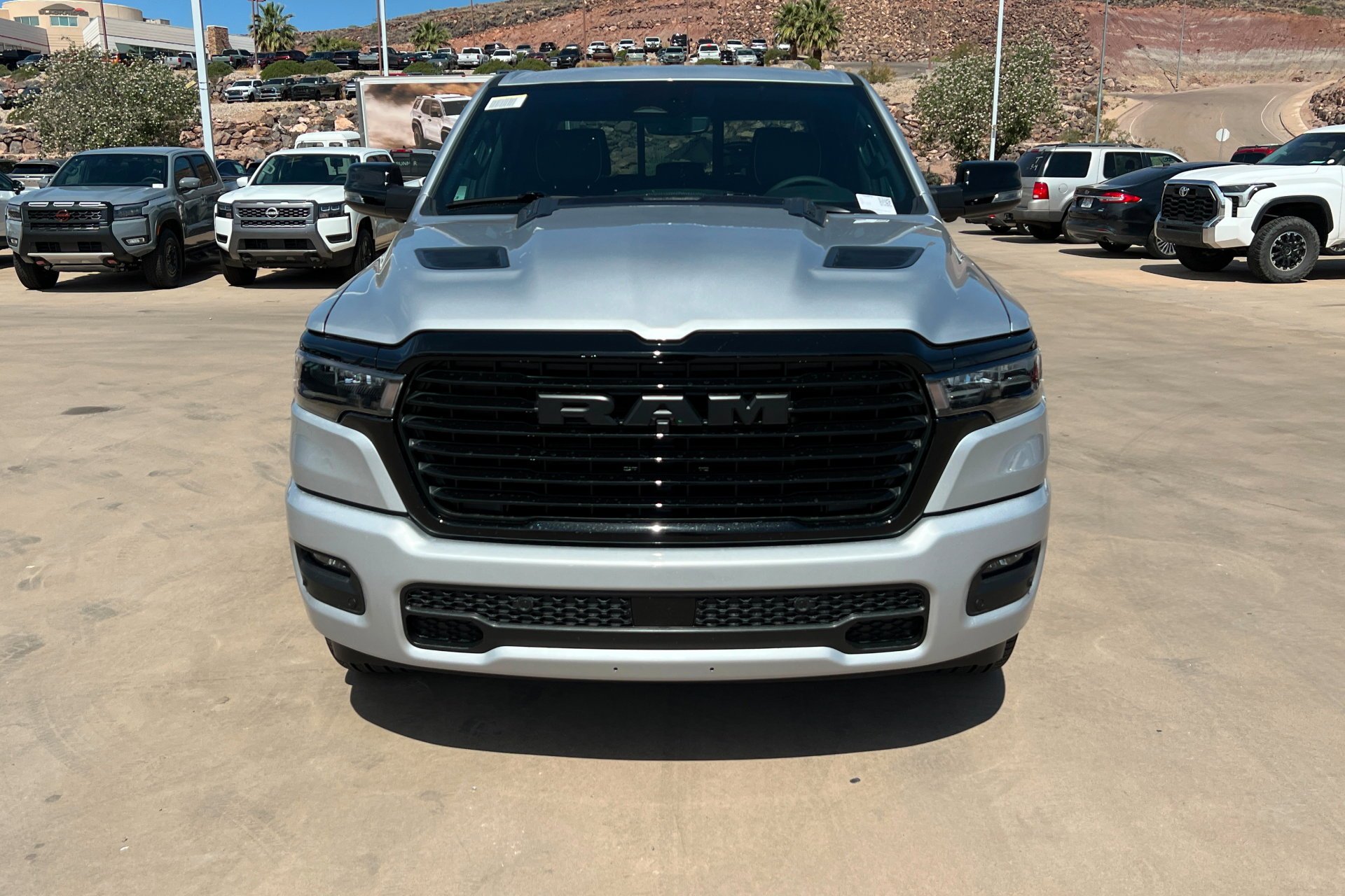 New 2026 Silver Zynith Exterior Paint RAM Laramie image 9