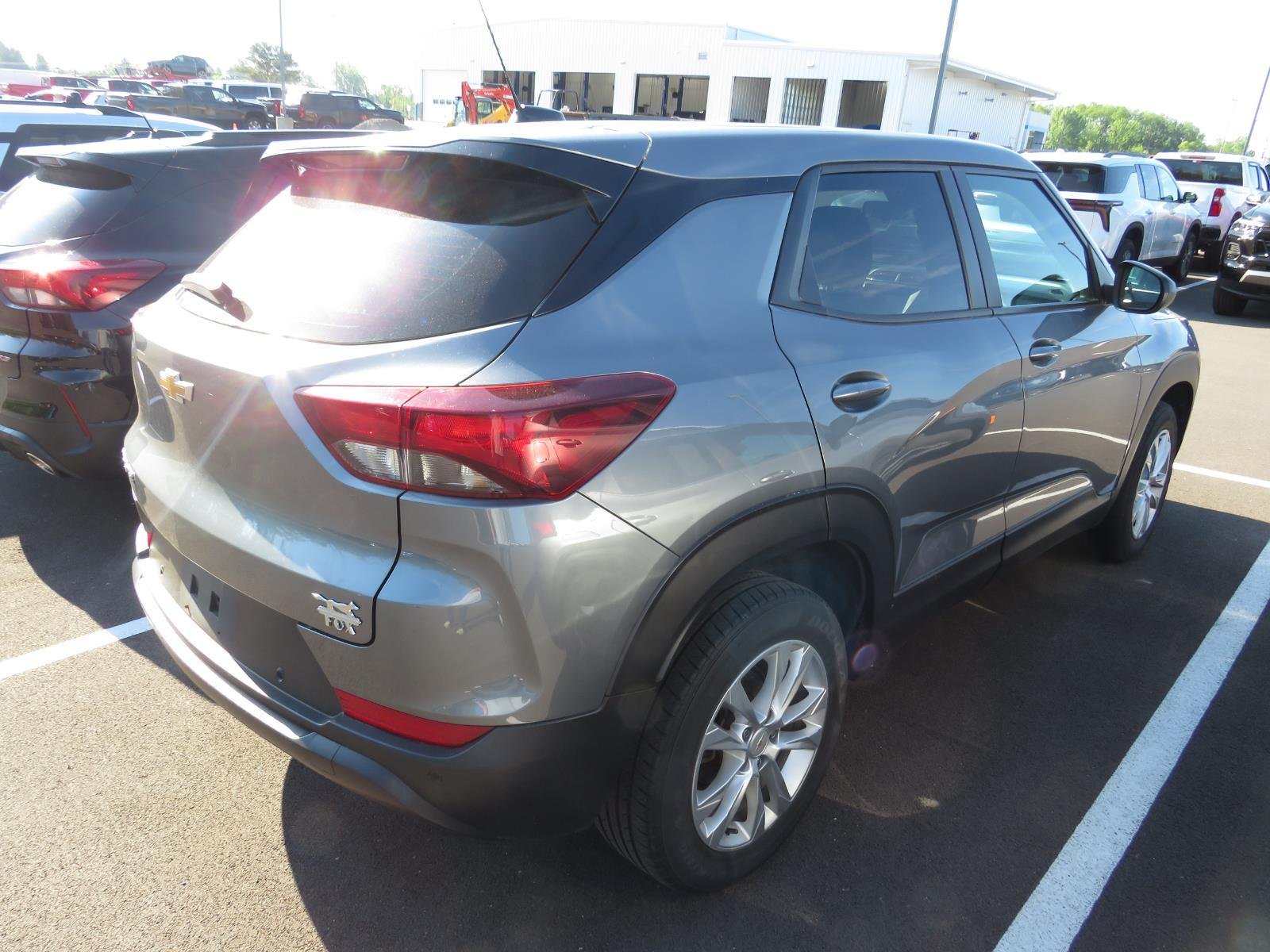 Used 2021 Satin Steel Metallic Chevrolet LS image 14